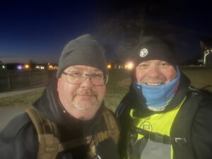 A little mosey or a little ruck