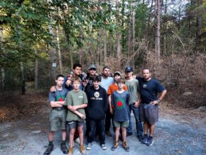 Micheaux State Park wilderness Survival Outing with Troop 349